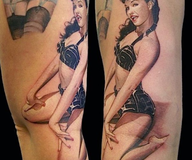 Tatuajes de Chicas Pin-Up