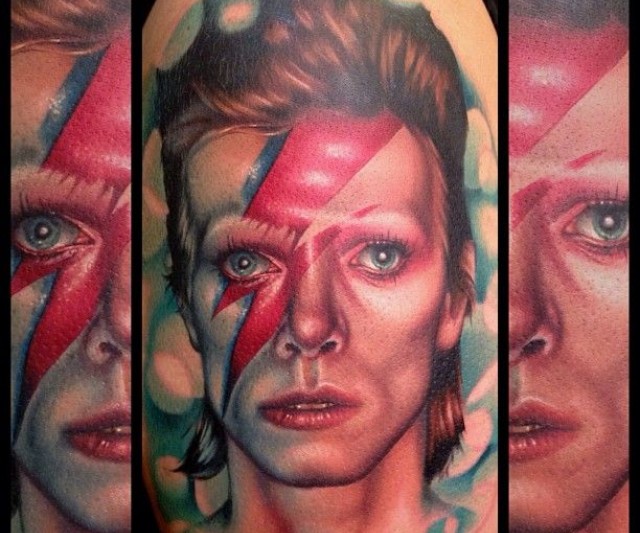 Tatuajes en Tributo a David Bowie
